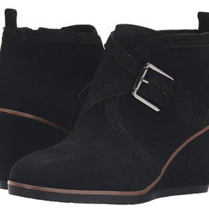 Franco Sarto Black Ankle Bootie 11M